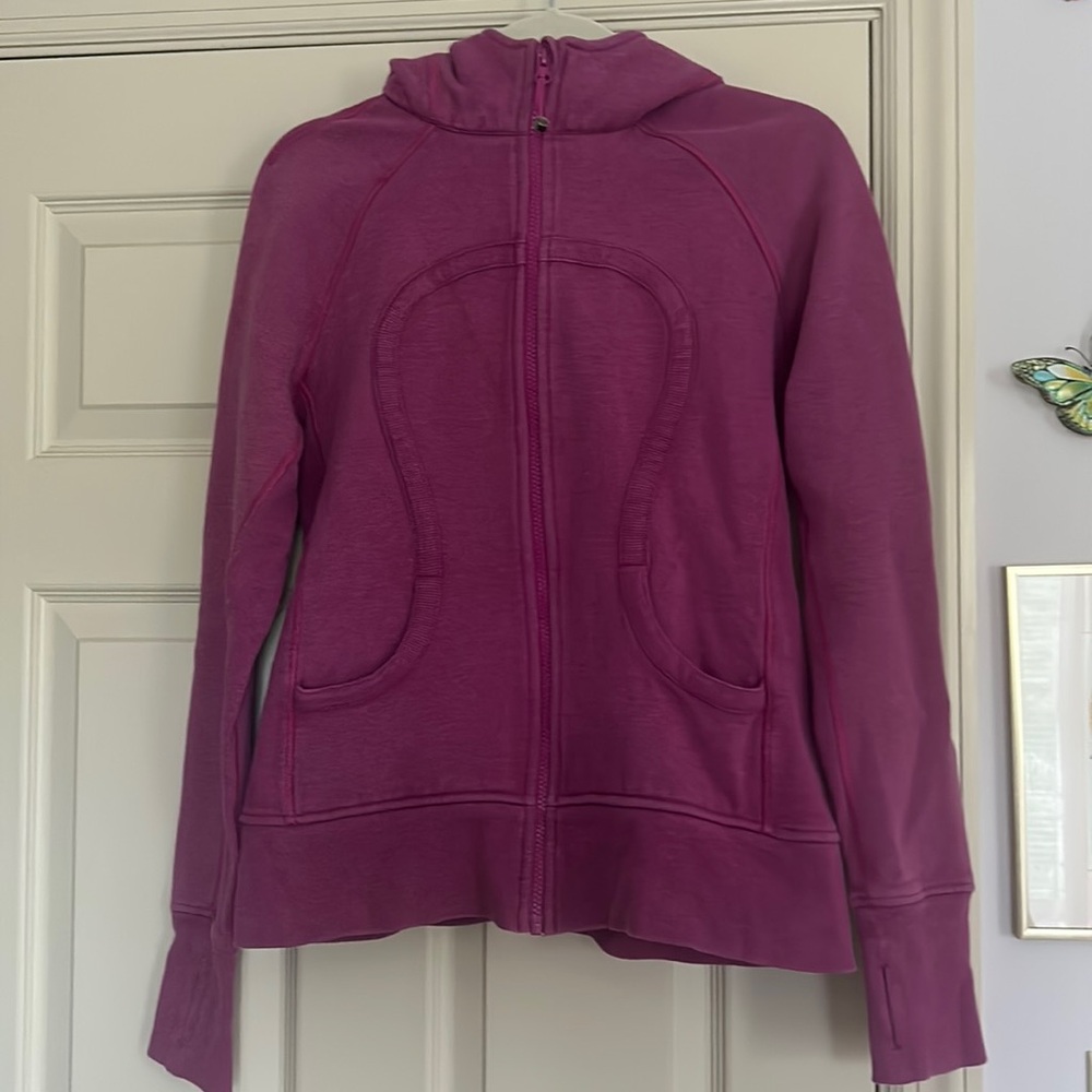 Lulu Lemon purple zip up